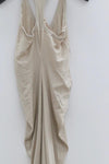 OUDE WAAG knitted slim dresses OW-23SS-DS06 meters gray